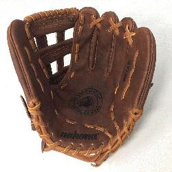 Made in USA    Nokona WB-1200H Walnut Baseball Glove 12 inch Right Ha